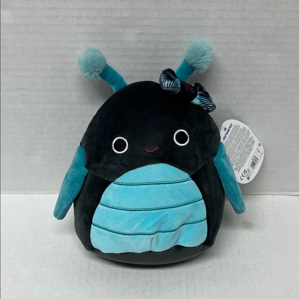 Squishmallows Celie goth grasshopper Plush 7” NWT FTM | cozy soft kawaii